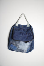 Cargar imagen en el visor de la galería, Sac en jeans Sashiko