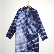 Charger l'image dans la galerie, Veste de travail Shibori et Sashiko