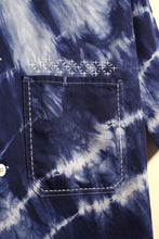 Charger l'image dans la galerie, Veste de travail Shibori et Sashiko