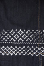 Load image into Gallery viewer, Jeans brut patte d'Eph Sashiko