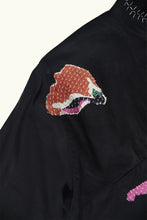 Charger l'image dans la galerie, Top en lin noir Arty