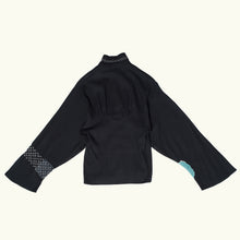 Charger l'image dans la galerie, Top en lin noir Arty