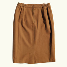 Charger l'image dans la galerie, Jupe camel en lainage