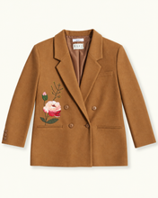 Charger l'image dans la galerie, Veste camel en lainage
