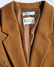 Charger l'image dans la galerie, Veste camel en lainage