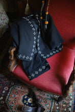 Charger l'image dans la galerie, Veste noire sashiko