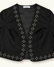 Charger l'image dans la galerie, Veste noire sashiko