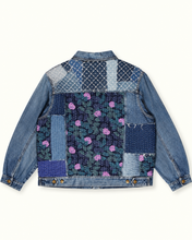 Charger l'image dans la galerie, Teddy patchwork boro et sashiko