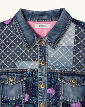 Charger l'image dans la galerie, Teddy patchwork boro et sashiko