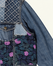 Charger l'image dans la galerie, Teddy patchwork boro et sashiko