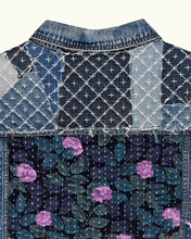 Charger l'image dans la galerie, Teddy patchwork boro et sashiko