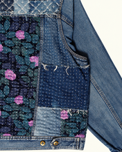 Charger l'image dans la galerie, Teddy patchwork boro et sashiko