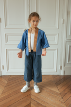 Load image into Gallery viewer, Kimono Bleuet for kids