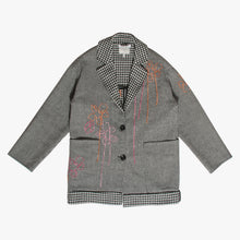 Load image into Gallery viewer, Manteau upcyclé Flower Power