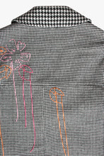 Load image into Gallery viewer, Manteau upcyclé Flower Power