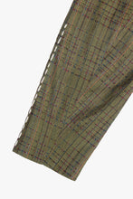 Load image into Gallery viewer, Veste kaki upcyclée Sashiko