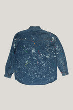 Load image into Gallery viewer, Chemise en jean recyclée Crash Party #1