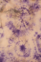 Load image into Gallery viewer, T-shirt manches longues batik violet / M/L /