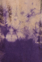 Load image into Gallery viewer, T-shirt manches longues batik violet / M/L /