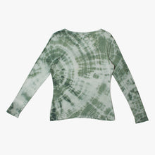 Load image into Gallery viewer, T-shirt manches longues batik recyclé / M/L /