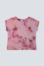 Load image into Gallery viewer, T-shirt rose Flower Power