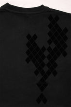 Load image into Gallery viewer, Sweat noir graphique or et noir
