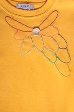 Load image into Gallery viewer, Sweat recyclé Flower Power