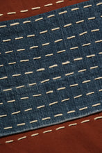 Load image into Gallery viewer, Pantalon recyclé Sashiko #1