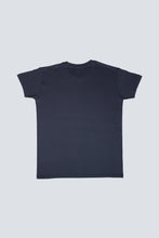 Load image into Gallery viewer, T-shirt denim graphique or brillant