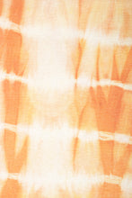 Load image into Gallery viewer, Top upcyclé Shibori orange